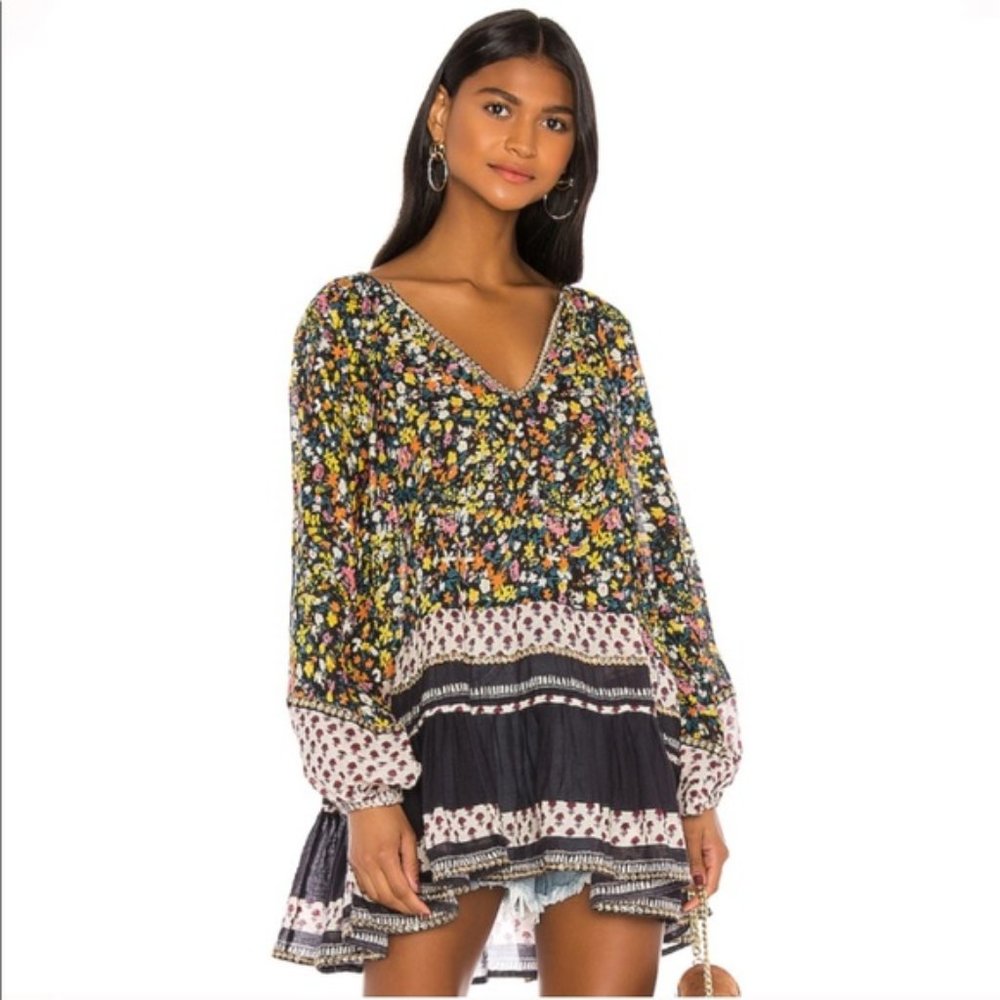 Free People Women's Gardenia Tunic Black